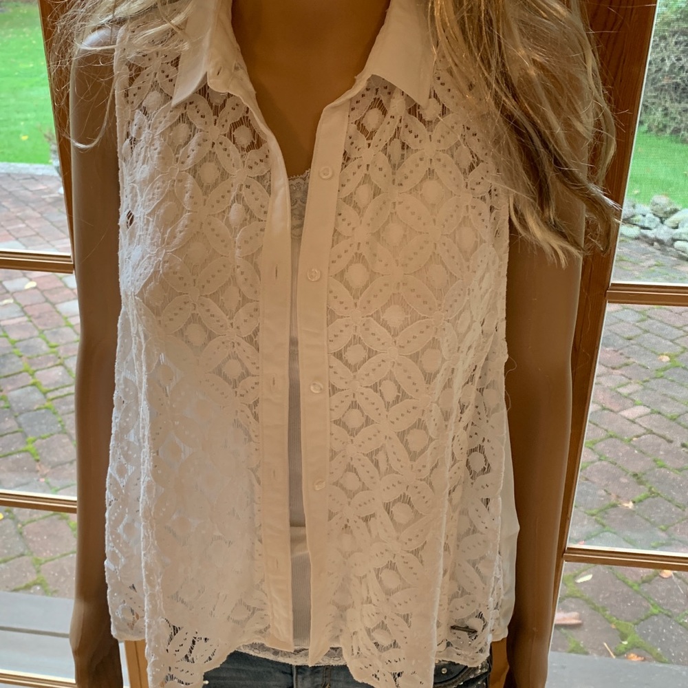 White Lace front